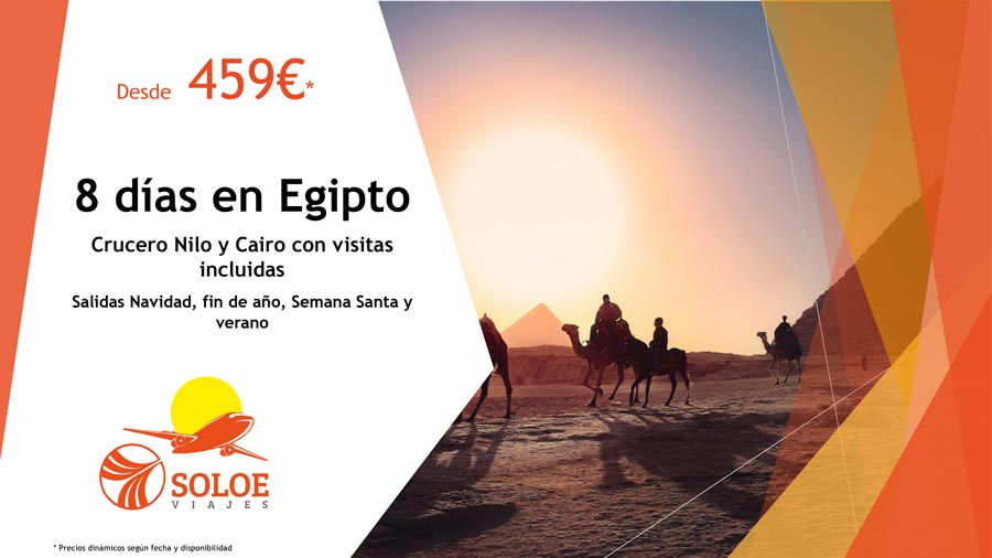 Oferta de viaje Egipto